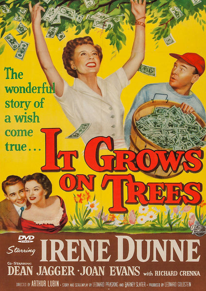 It Grows on Trees 1952 DVD Irene Dunne Dean Jagger Richard Crenna Joan Evans Arthur Lubin