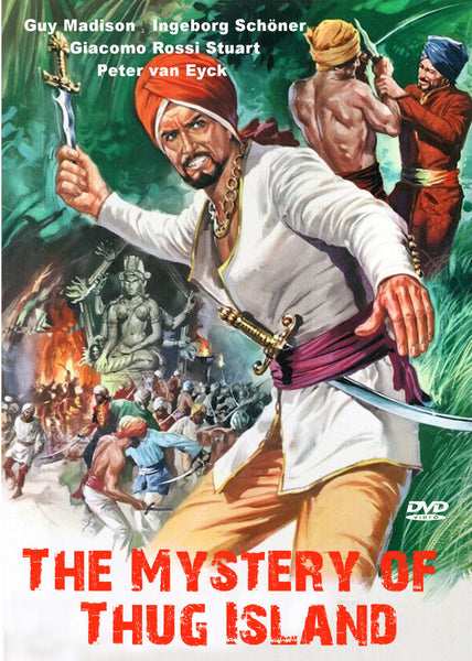 The Mystery of Thug Island 1964 DVD Guy Madison Peter van Eyck Ingeborg Schöner I misteri della