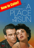 "A Place in the Sun" COLORIZED Montgomery Clift Elizabeth Taylor Shelley  “An American Tragedy” 