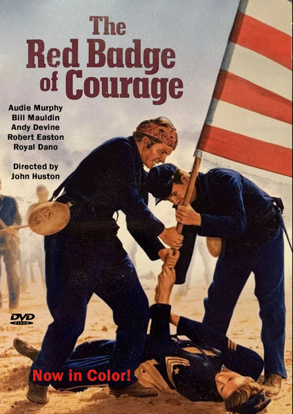 Red Badge of Courage 1952 COLORIZED Audie Murphy Bill Mauldin Andy Devine John Huston Stephen Crane