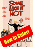 "Some Like it Hot" color colorized Marilyn Monroe Jack Lemmon Tony Curtis Billy Wilder "in color"