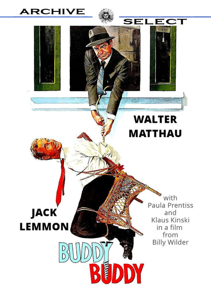 Buddy Buddy 1981 Jack Lemmon Walter Matthau Paula Prentiss Klaus Kinski Ed Begley Jr. Billy Wilder 