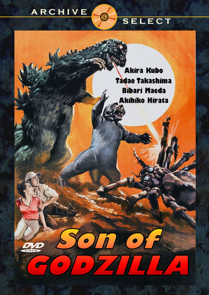 Son of Godzilla 1967 DVD Widescreen Tadao Takashima Akira Kubo Gojira no musuko English Restored