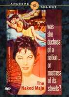 The Naked Maja 1959 DVD Ava Gardner Anthony Franciosa Goya in love! Directed by Henry Koster