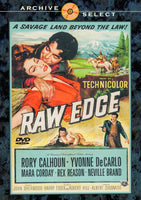 Raw Edge 1956 DVD Rory Calhoun Yvonne De Carlo Rex Reason Widescreen Plays in US Restored print  