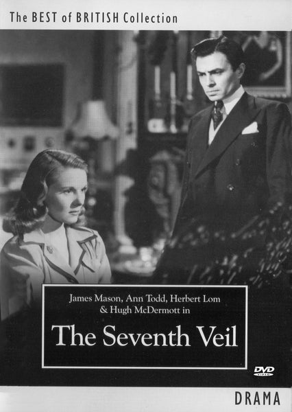 The Seventh Veil (1945) DVD James Mason & Ann Todd